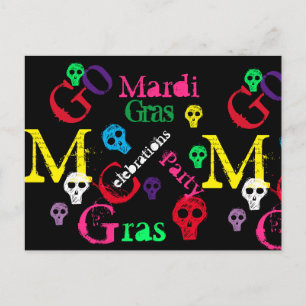 MARDI GRAS VYKORT