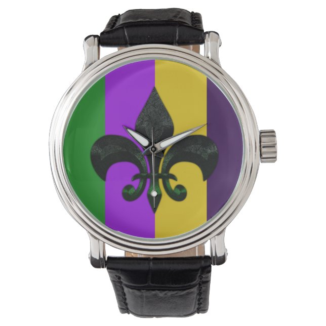 Mardi Gras Watch Armbandsur (Framsida)