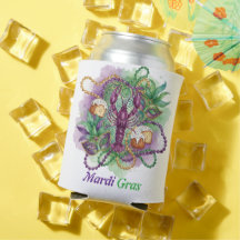 Mardi Gras Watercolorfirande 
