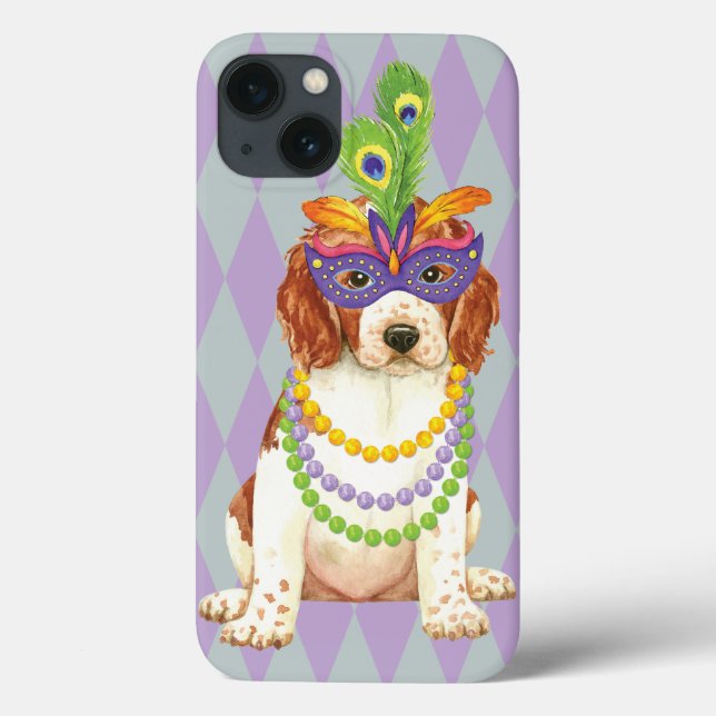 Mardi Gras Welsh Springer spanel (Baksida)