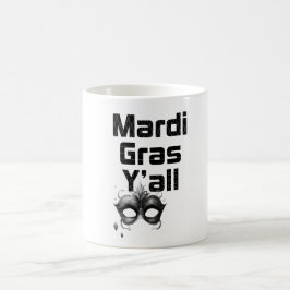 Mardi Gras Y'all Kaffemugg