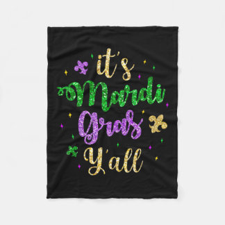 Mardi Gras Yall Mardi Gras Party Mask Costume Fleecefilt