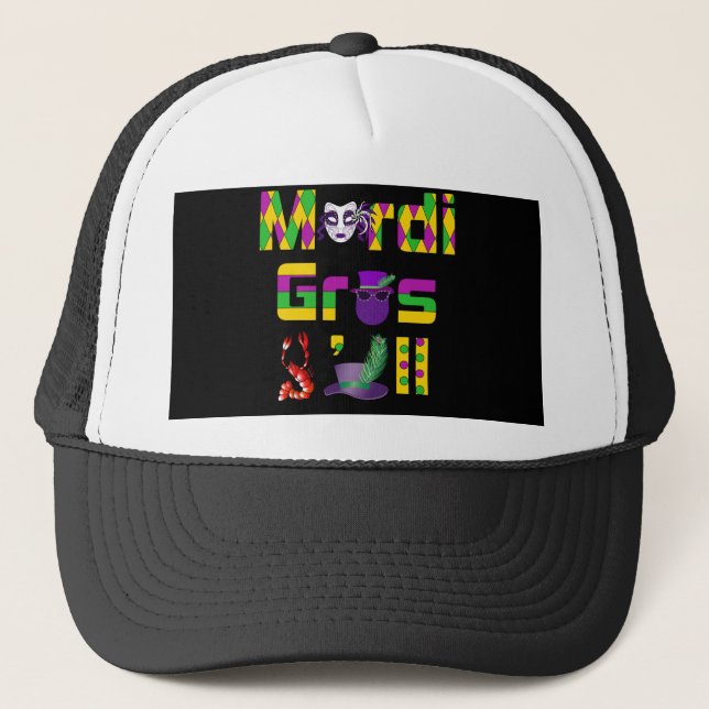 Mardi Gras Y'all Thunder_Cove Keps (Framsida)