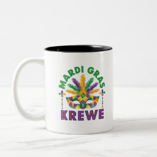 Mardi Graw Krewe Parad Party-festival Två-Tonad Mugg