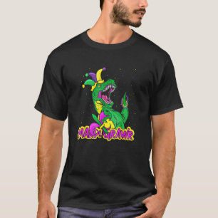 Mardi Grawr Dinosaur T Rex Kids Boys Småbarn Shirt