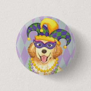 Mardi guld- Gras Knapp