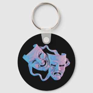 mardien Gras maskerar Keychain Nyckelring