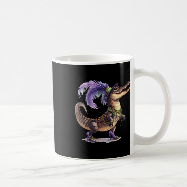 Mardigator Alligator Carnival Costume Manar Women  Kaffemugg (Höger)