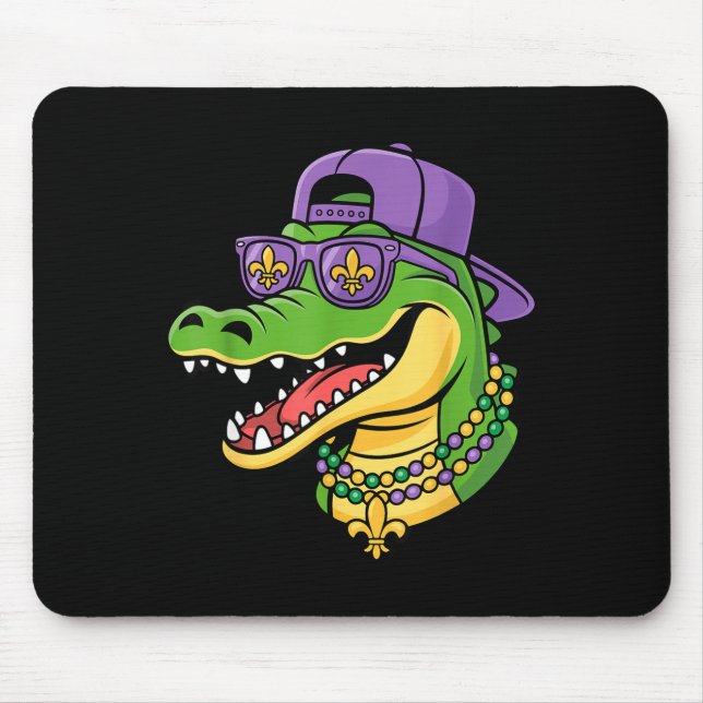 Mardigator Alligator Karnevalskostym Pojkar Musmatta (Framsidan)