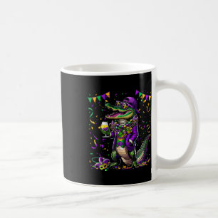 Mardigator Mardi Gras Alligator Costume Manar Wome Kaffemugg