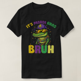 Mardigator Mardi Gras Alligator T Shirt