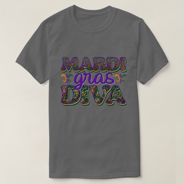 Mardigras (18) t shirt (Design framsida)