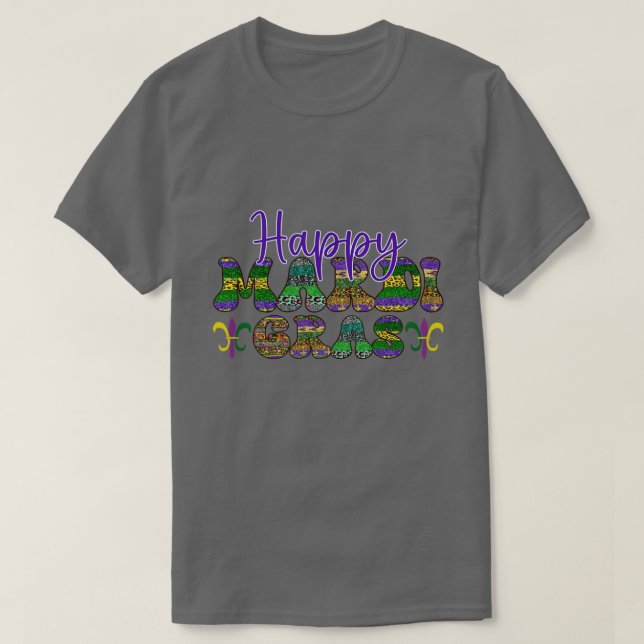 Mardigras (9) t shirt (Design framsida)