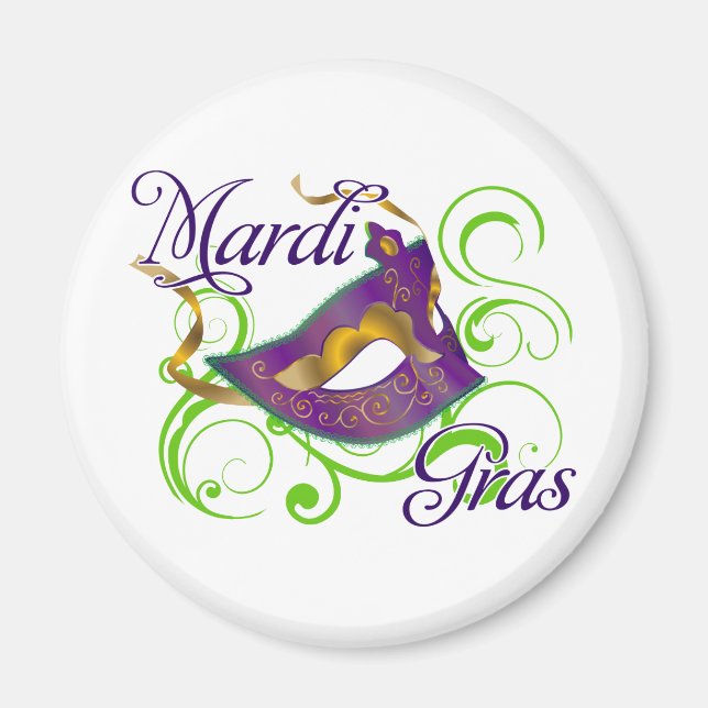 MardiGras Magnet (Framsidan)