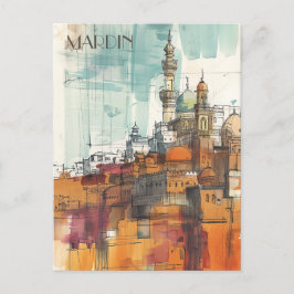 Mardin Turkiye Vykort