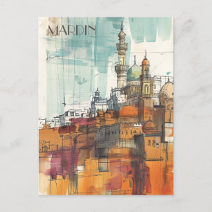Mardin Turkiye Vykort