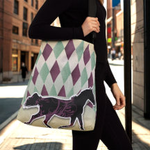 Mardis Gras Harlequin Horse