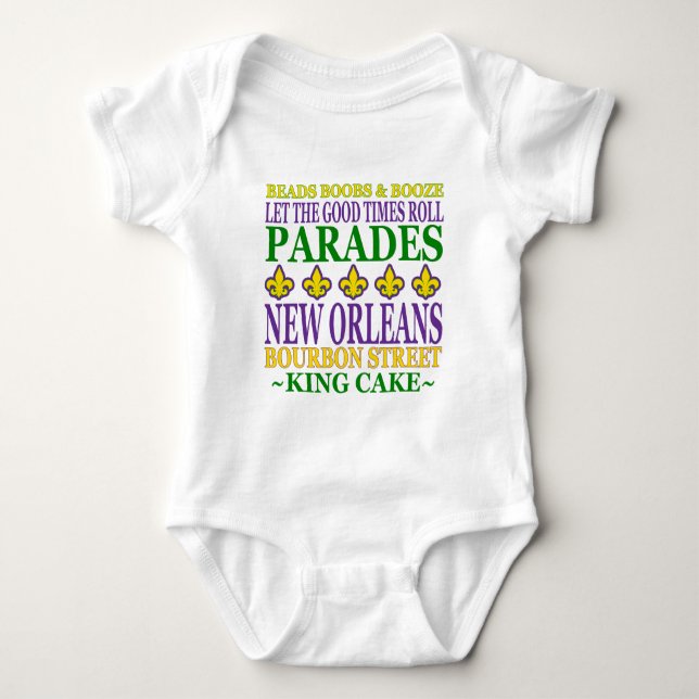 mardis gras t-shirt (Framsida)