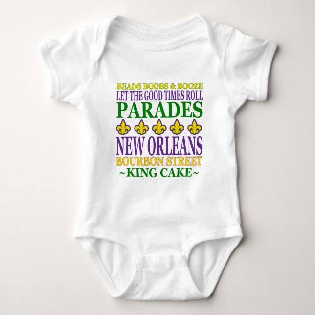 mardis gras tee (Framsida)