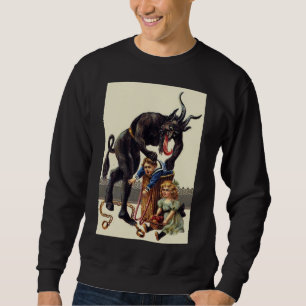 mardröm christmas krampus lång ärmad tröja