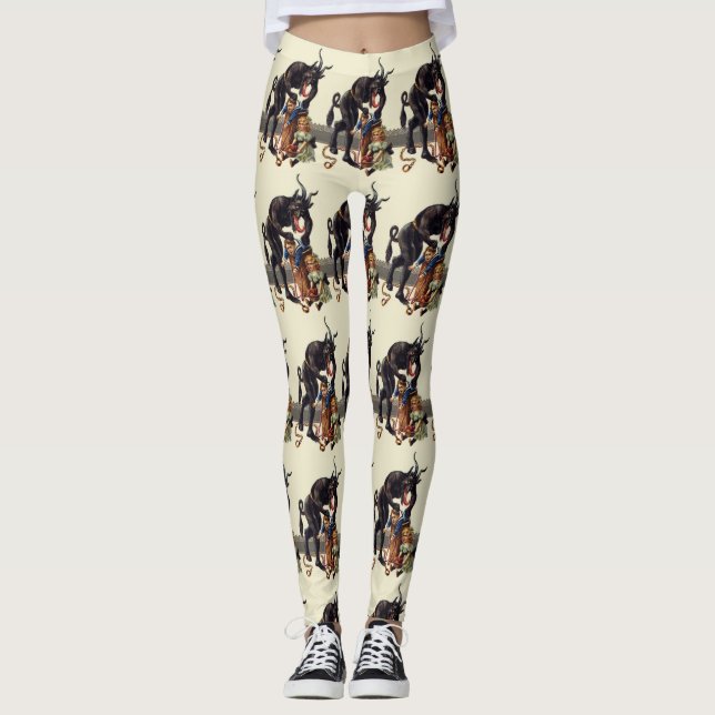 mardröm christmas krampus leggings (Framsida)