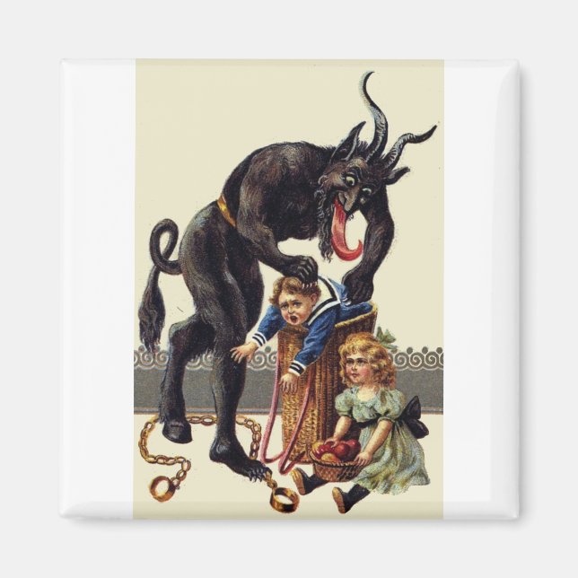 mardröm christmas krampus magnet (Framsidan)