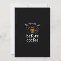 mardröm innan kaffe