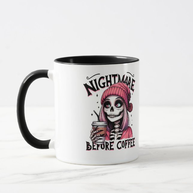 Mardröm innan kaffe mugg (Vänster)