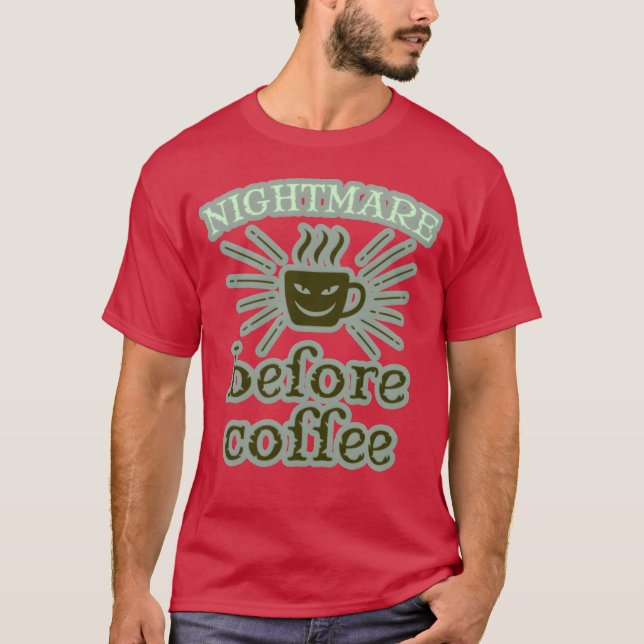 mardröm mörklätt t shirt (Framsida)