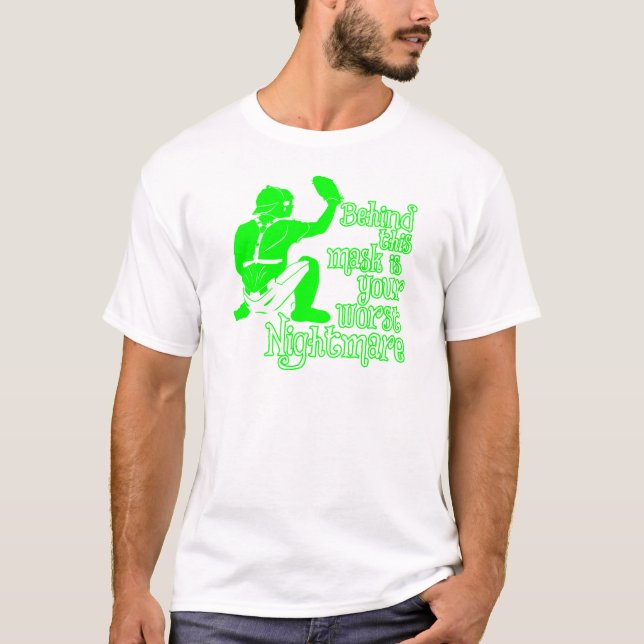Mardröm neongrönt t-shirt (Framsida)
