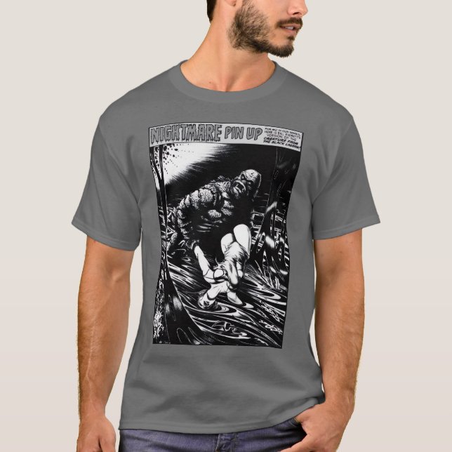 'MARDRÖM' Skräckserietejp  T Shirt (Framsida)