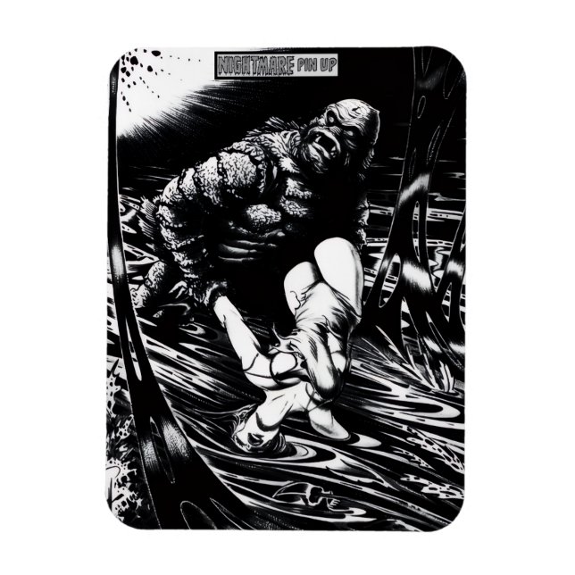 MARDRÖM Skräckserietidningsmagnet  Magnet (Vertikal)