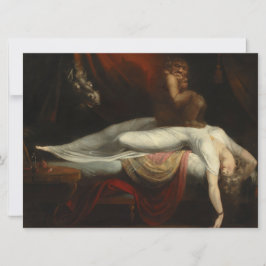 Mardrömmen (av Henry Fuseli) Kort