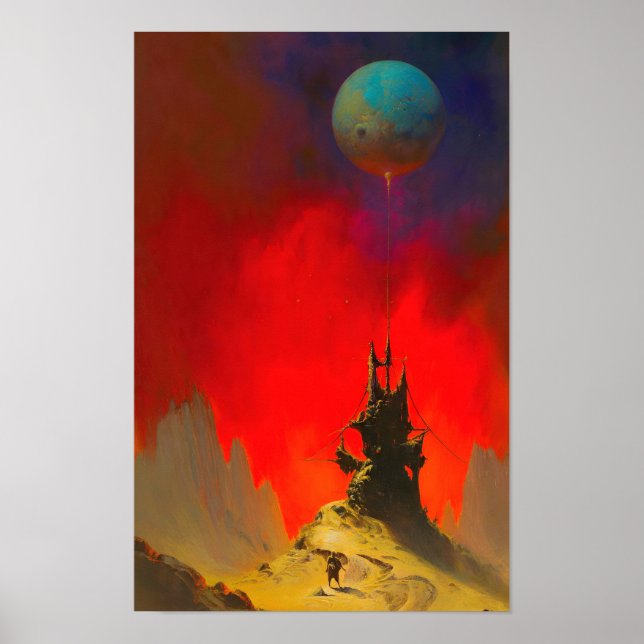 Mardrömsvärldar nr 1438 poster (Framsidan)