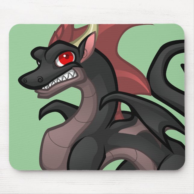 Marduk drake Mousepad Musmatta (Framsidan)