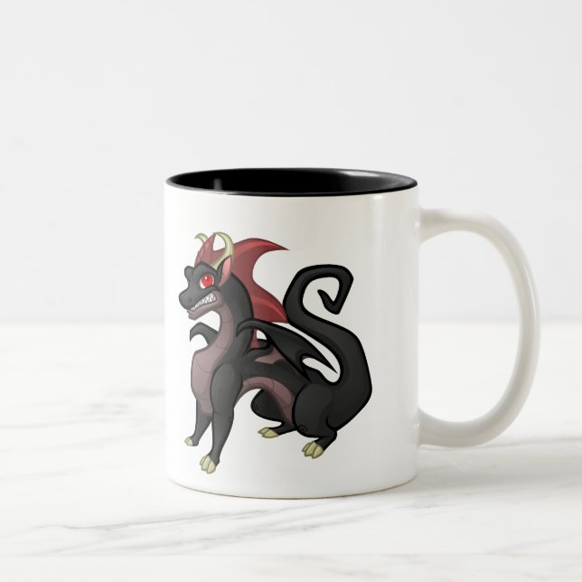 Marduk drakemugg Två-Tonad mugg (Höger)