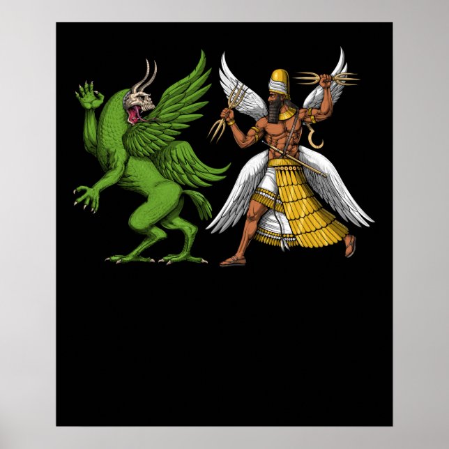 Marduk & Tiamat Poster (Framsidan)