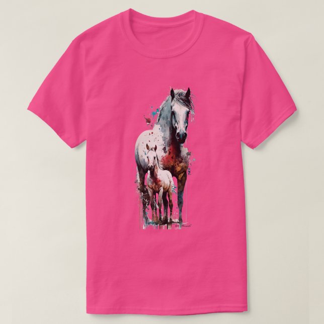 Mare och Colt T Shirt (Design framsida)
