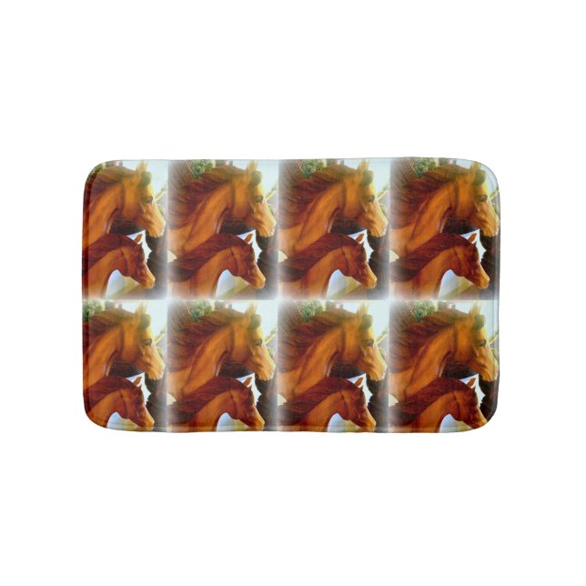 mare och ponny badrumsmatta (Framsidan)