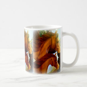 Mare- och ponykaffe mugg