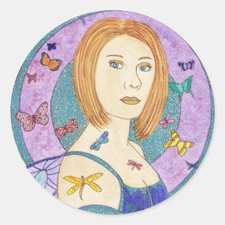 Mare Stickers Runt Klistermärke