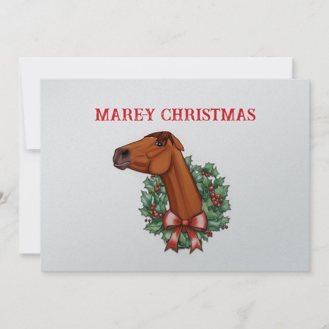 Mare-y-julkort 2 meddelande (Framsida)