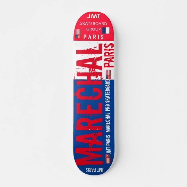 MARECHAL JMT PARIS 7 3/4-tums Skateboard Deck (Framsida)