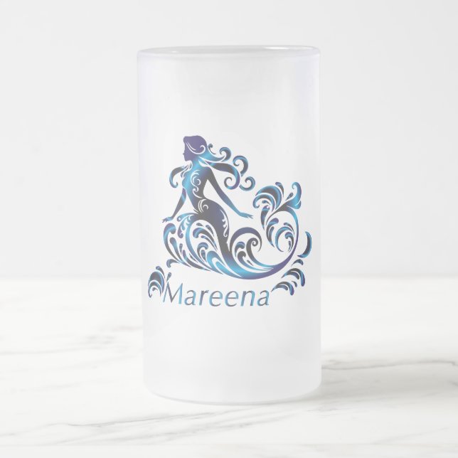 Mareena Ölbägare Frostat Ölglas (Center)