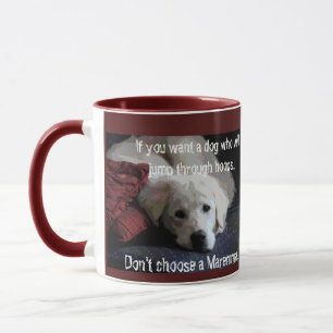 Maremma humor om fetma mugg