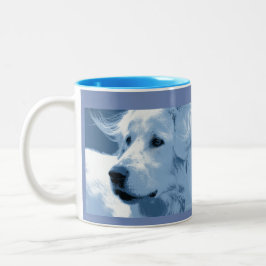 Maremma sheepdogmugg Två-Tonad mugg