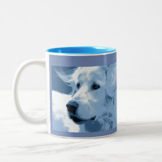 Maremma sheepdogmugg Två-Tonad mugg