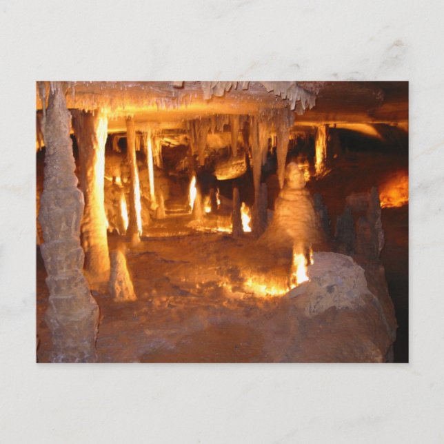 Marengo Cave, Indiana-vykort Vykort (Framsida)