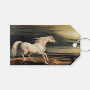 Marengo the White Horse (av James Ward) Presentetikett