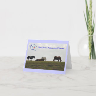 Mares på Backe - Blue Kort